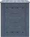 vidaXL - Compostbakken - 3 - st - 900 - L - 60x60x83 - cm - kunststof - rattan - bruin