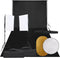 vidaXL - Fotostudioset - met - verlichtingsset, - achtergrond - en - reflector
