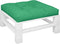 vidaXL - Palletkussen - 80x80x12 - cm - stof - groen