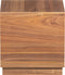 WOOOD Pim Bijzettafels - Hout - Walnoot - 30x70x70/35x55x55/40x40x40
