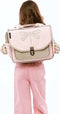 Caramel & Cie Boekentas/Schooltas Libelle - Roze