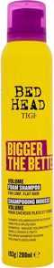 Tigi Bed Head Bigger the Better Foam Shampoo 200ml - Normale shampoo - Voor Alle haartypes
