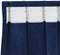 vidaXL - Zwarte - Luxe - Gordijnen - met - Top - Tape - 2 - stuks - Donkerblauw - Fluweel