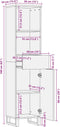 vidaXL - Dressoir - 38x34x160 - cm - massief - acaciahout