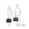 Micmacbags Oklahoma - Laptoptas 17,3 inch - Leer - Zwart