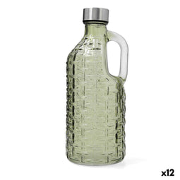 Quid Calypso - Waterfles 1 L - Glas - Groen (12 stuks)