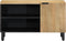 vidaXL - Tv-meubel - 80x31,5x46 - cm - massief - mangohout - bruin