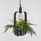Mica Decorations Vogue Hanglamp - L21 x B15 x H38 cm - Metaal - Zwart