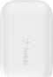 Belkin WCB007vfWH - 2-poorts USB-C wandlader 37 W - Snelladen iPhone en Samsung - Wit