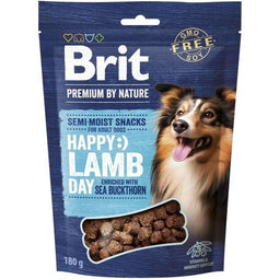 Snack voor honden Brit Lam 180 g