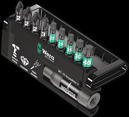 Wera 05057683001 - Impaktor set - 7x Diamond bits met magnetische bithouder (1x)