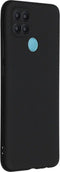 iMoshion Hoesje Geschikt voor Oppo A15 Hoesje Siliconen - iMoshion Color Backcover - Zwart