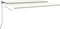 vidaXL - Luifel - automatisch - met - LED - en - windsensor - 500x350 - cm - crèmekleur