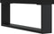 vidaXL - Dressoir - 34,5x34x90 - cm - bewerkt - hout - zwart