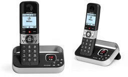 Alcatel F890 - DECT-telefoon - 2 handsets - Bereik binnenshuis 50m - Bereik buitenshuis 300m - Scherm 1,8" (2 stuks)
