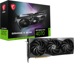 MSI GeForce RTX 4070 GAMING X SLIM - Grafische kaart - 12GB GDDR6X - PCIe 4.0
