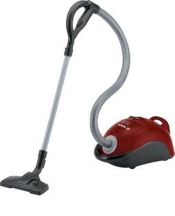 Klein Toys Bosch stofzuiger - 19x25x74 cm - realistische zuig en geluidseffecten - rood