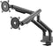 One For All DM 7210 - Universele dubbele monitorarm - Geschikt voor 2 monitoren 13-35 inch - Zwart
