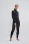 Craft Active Intensity - Thermobroek Dames - Aansluitend - Zwart-Donkergijs - Maat S
