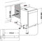 Bauknecht OBUC Ecosilent 9760 - Onderbouw Vaatwasser - 14 Couverts - 41 dB - Energieklasse A