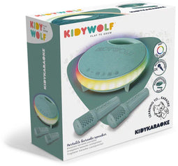 Kidywolf Karaokeset met microfoons - Vervormer, luidspreker en meer - Groen