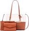 Handtas Dames Michael Kors CHARLOTE Bruin 27 x 34 x 11 cm