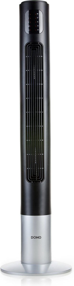 DOMO DO8123 - Kolomventilator - 3 standen 3 snelheden 117 cm - Zwart