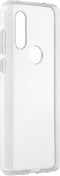 Hoesje Siliconen Geschikt voor Motorola One Vision - Softcase Backcover smartphone - Transparant