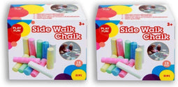 JonoToys - Stoepkrijt - 15 Gekleurde Krijtjes - 10 cm (15 stuks)