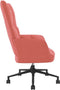 vidaXL Relaxstoel fluweel roze