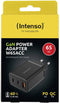Intenso W65ACC - USB-oplader 65 W - 1x USB-A 2x USB-C - Zwart
