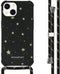 iMoshion Hoesje Geschikt voor iPhone 14 Hoesje Met Koord - iMoshion Design Hoesje met Koord - Goud / Stars Gold