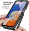 iMoshion Hoesje Geschikt voor Samsung Galaxy A15 (5G) / A15 (4G) Hoesje - iMoshion 360° Full Protective Case - Zwart / Transparant