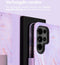 imoshion Hoesje Geschikt voor Samsung Galaxy S24 Ultra Hoesje Met Pasjeshouder - imoshion Design Bookcase smartphone - Meerkleurig / Purple Marble
