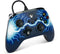 PowerA XBGP0190-01 - Gamecontroller met kabel - Geavanceerde knoppen en drievoudige trekkerblokkering - Blauw Zwart