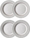 Laura Ashley Wild Clematis Collectables Borden set van 4 -Plat - Ø 20cm
