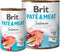 Brit Blik Paté & Meat 400 g - Hondenvoer - Zalm