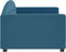 vidaXL - Slaapbank - 90x200 - cm - fluweel - blauw