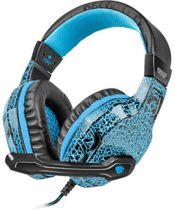 Natec Genesis Fury Hellcat - Gaming Headset - Stereo - Blauw Zwart