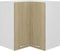 vidaXL - Hanghoekkast - Lyon - 57x57x60 - cm - bewerkt - hout - sonoma - eikenkleurig