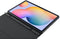 Samsung Galaxy Tab S6 Lite - Book Cover - Hoogwaardig kunstleder - Grijs