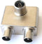 Hirschmann DPO2104 - Coax TV Splitter - 2 uitgangen - Zilver