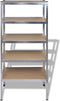 vidaXL - Opbergrek - voor - de - garage - 5 - st