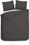 Heckettlane Punto - Dekbedovertrek - Tweepersoons - 200x200/220 cm - Dark Gull Grey