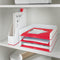 Leitz WOW Brievenbak - A4 - Stapelbaar - Rood/Wit