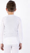 Avento Thermoshirt Kinderen - Thermo ondergoed - Drop-needle techniek - Wit - Maat 116