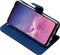 Accezz Hoesje Geschikt voor Samsung Galaxy S10e Hoesje Met Pasjeshouder - Accezz Wallet Softcase Bookcase - Blauw