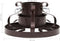 vidaXL - Kerstboomstandaard - in - antieke - stijl - 29x29x15,5 - cm - koperkleurig