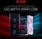 XPG Starker AIR - Midi-Tower - ATX MicroATX Mini-ITX - Wit