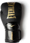 Everlast Elite 2 - Bokshandschoenen - Drielagige schuimconstructie en EverCool mesh-handpalm - Zwart / Goud - 12 oz.